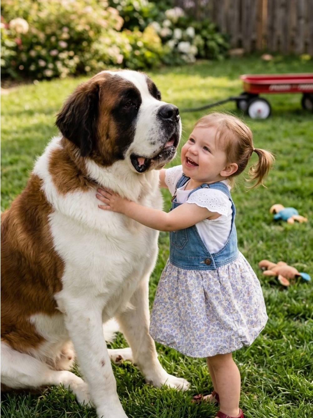 🌸5/$50🌸 Carter's Blue and White Floral Toddler Overall dress